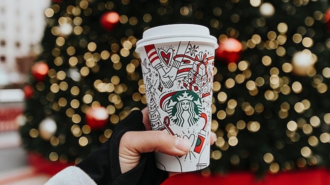 The Christmas countdown has begun with Starbucks' new holiday cups