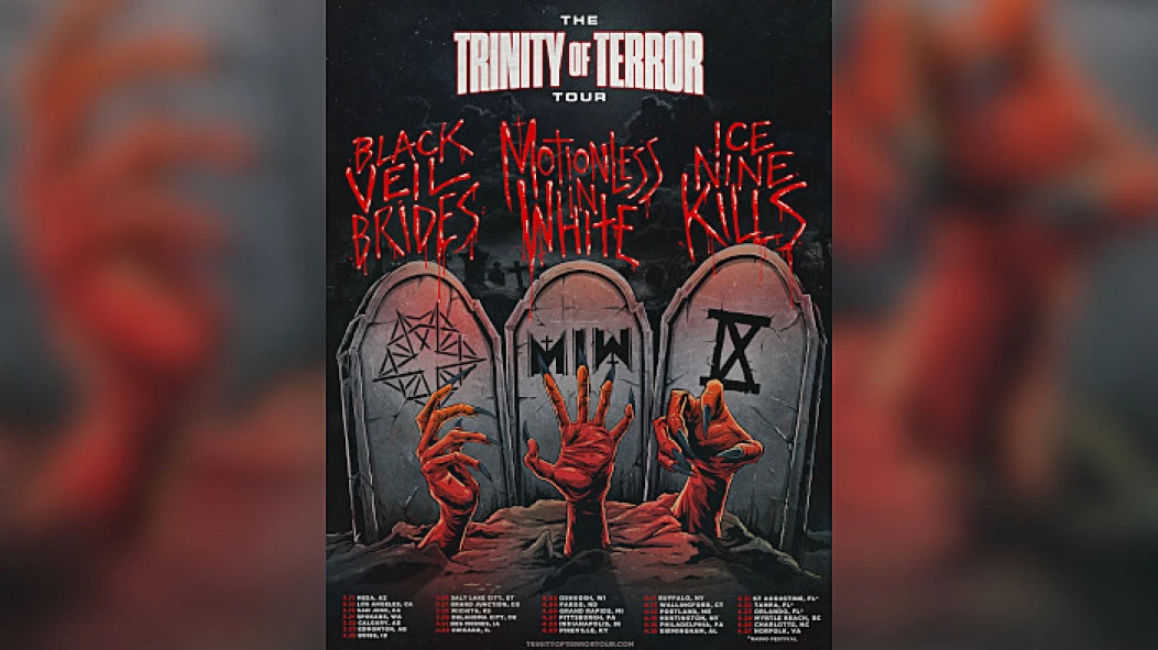 Motionless In White, Ice Nine Kills and Black Veil Brides announce