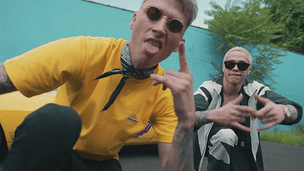 Machine Gun Kelly goes “LOCO” with Pete Davidson—watch