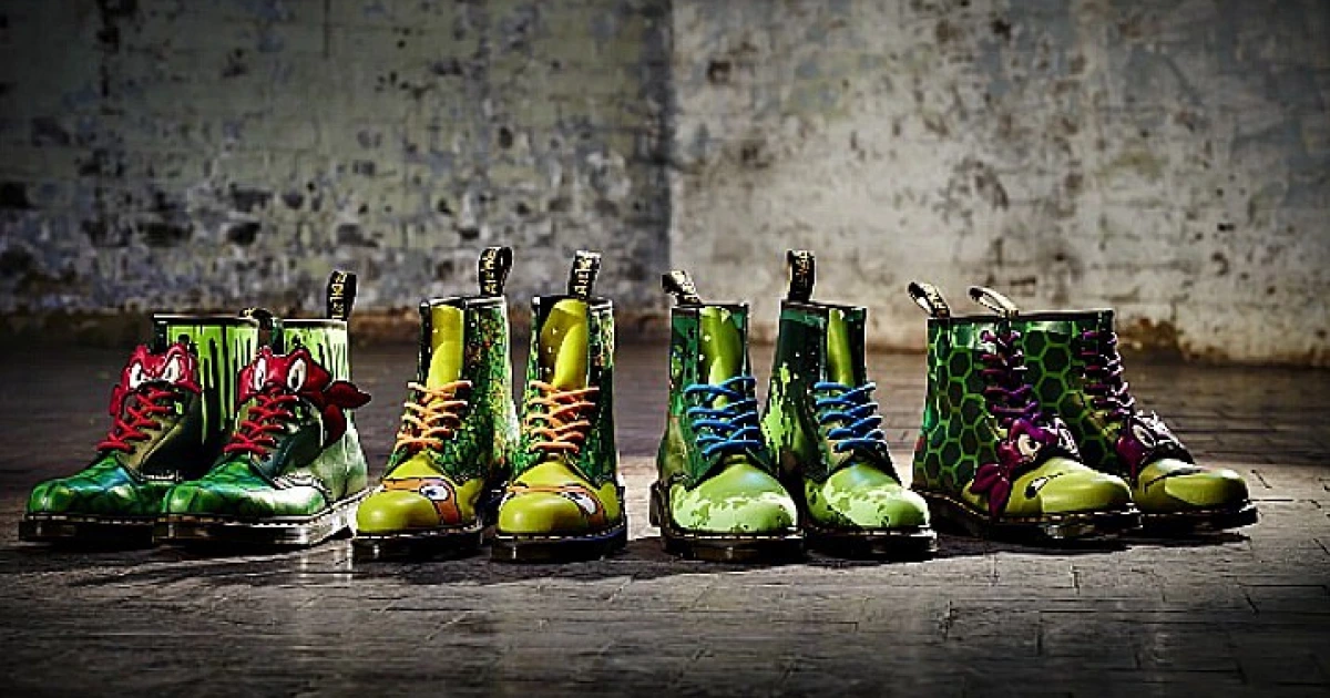 Dr. Martens release Teenage Mutant Ninja Turtle-inspired boots