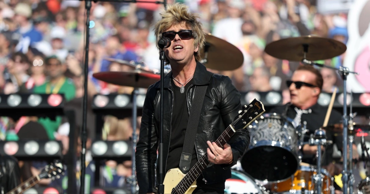 Watch Green Day’s Super Bowl LX Opening Ceremony performance