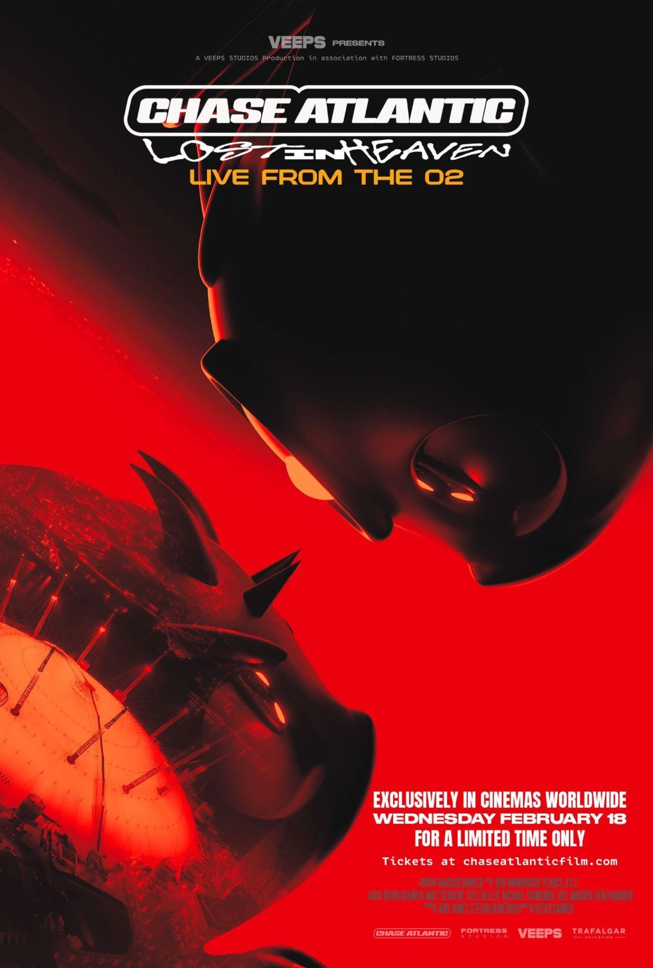 Chase Atlantic announce LOST IN HEAVEN: LIVE FROM THE O2 concert film