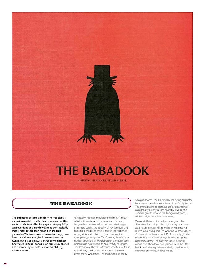 Horror movie, soundtrack and/or art fan? There's a book for that