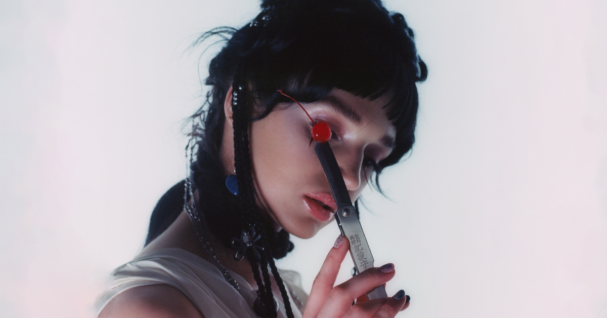 Poppy appears on the cover of Alternative Press' Fall 2023 Issue