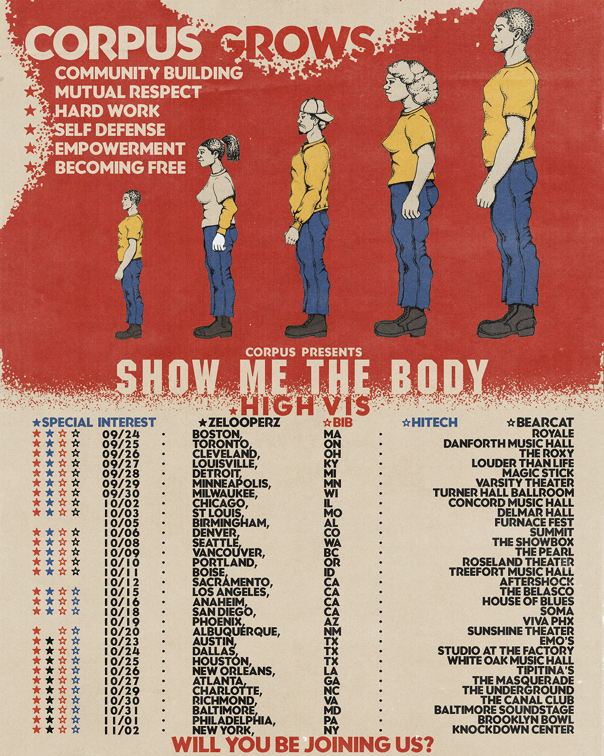 Show Me The Body announce North American fall tour