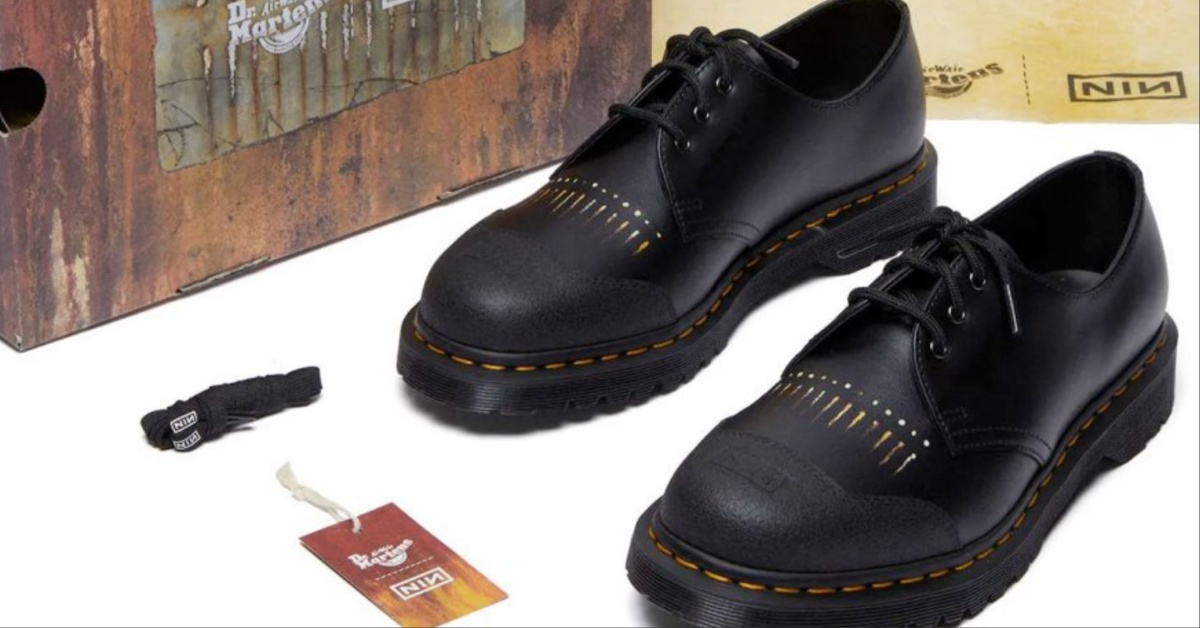 Nine Inch Nails + Dr. Martens will drop The Downward Spiral shoes