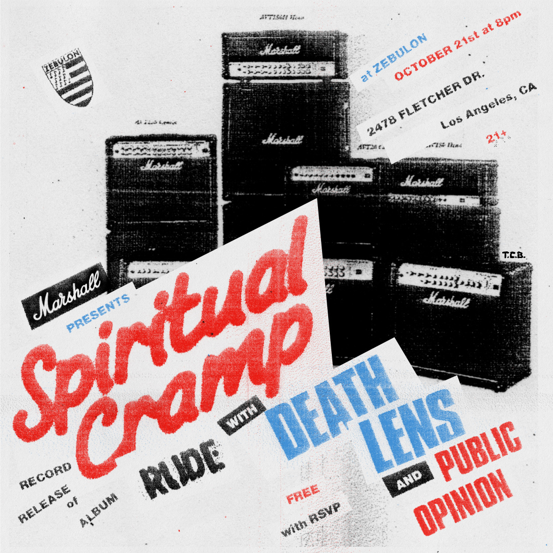 Spiritual Cramp will host a free album release show in LA