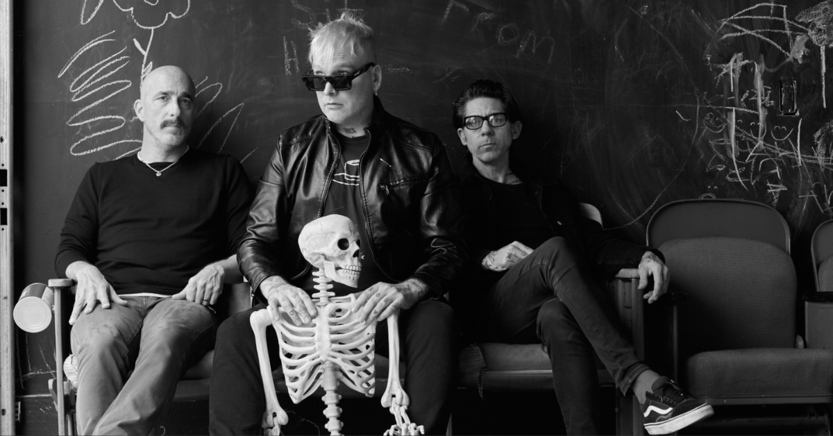 Alkaline Trio perform as skeletons in new “Surprise Surprise” video