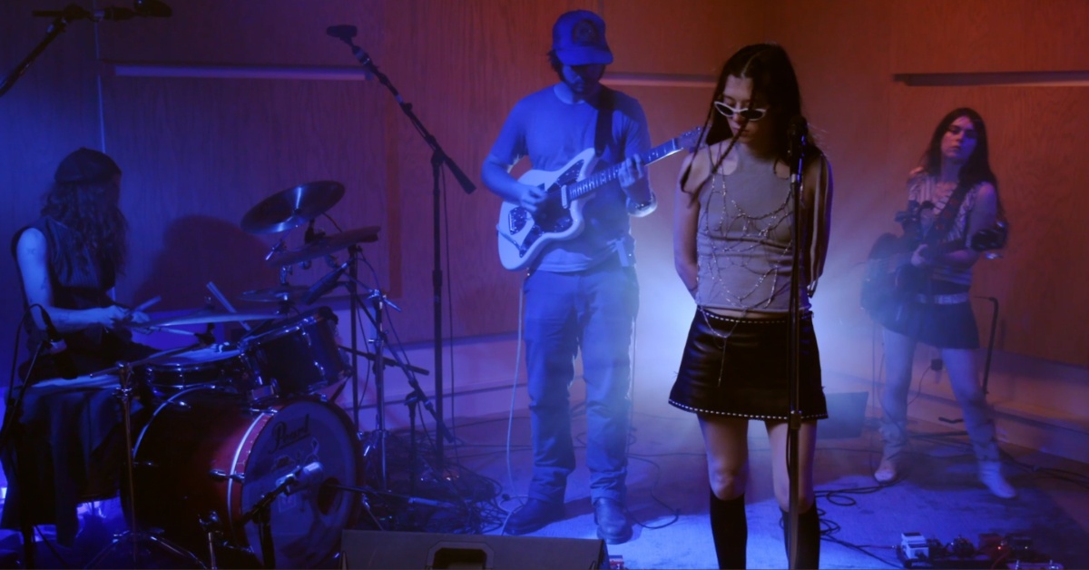 Water From Your Eyes play “Life Signs” on Colbert’s #LateShowMeMusic