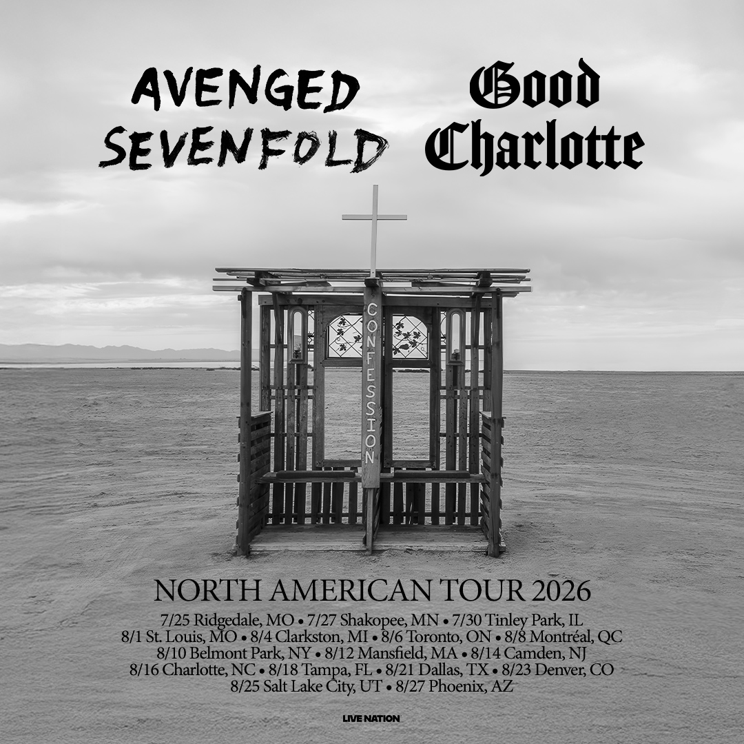 Avenged Sevenfold and Good Charlotte unite for 2026 North American co-headlining tour Avenged Sevenfold and Good Charlotte unite for 2026 North American co-headlining tour