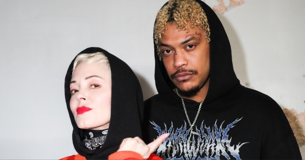 See Kid Bookie team up with Rose McGowan