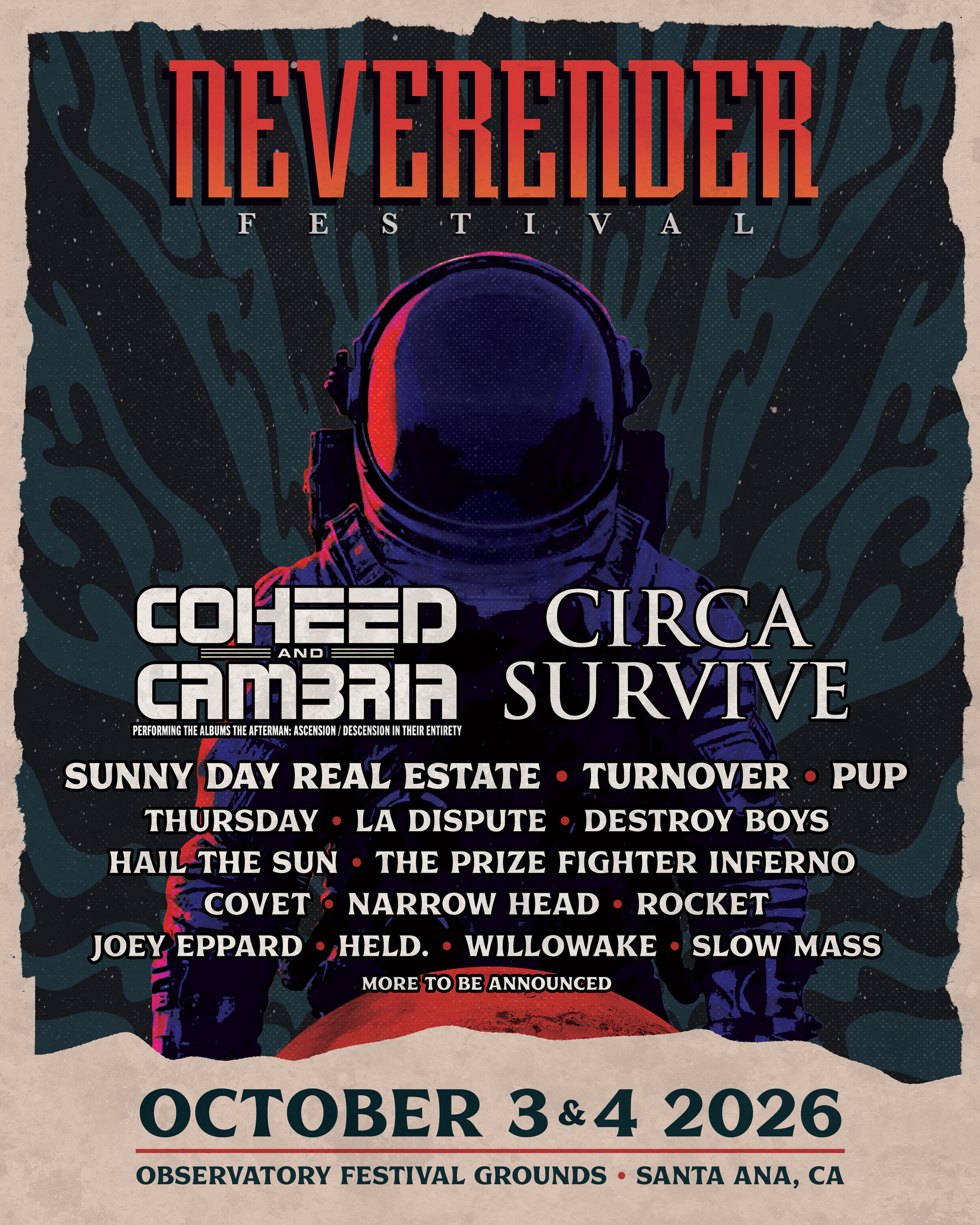 Coheed and Cambria announce inaugural Neverender Festival Coheed and Cambria announce inaugural Neverender Festival