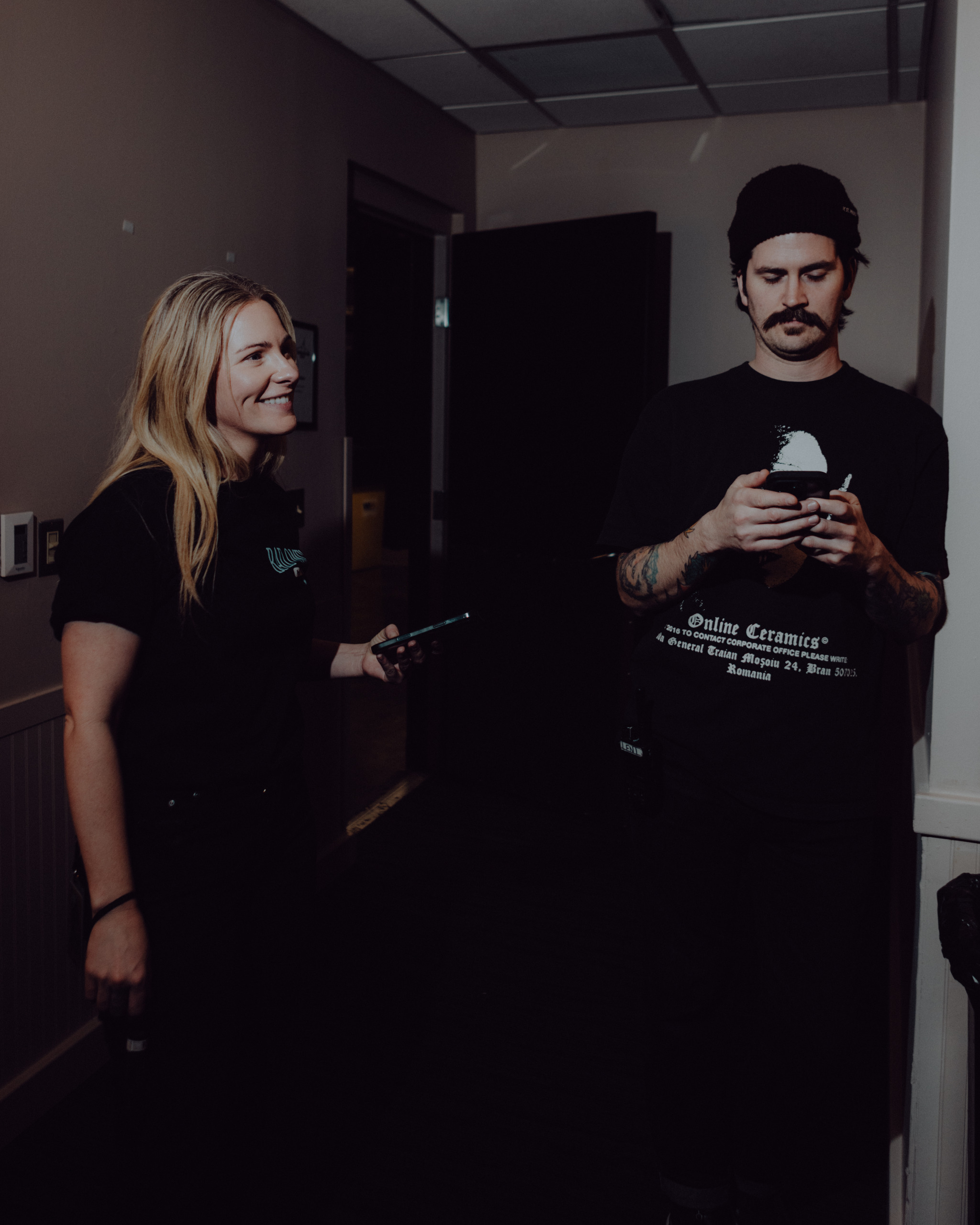 Kate Backstage