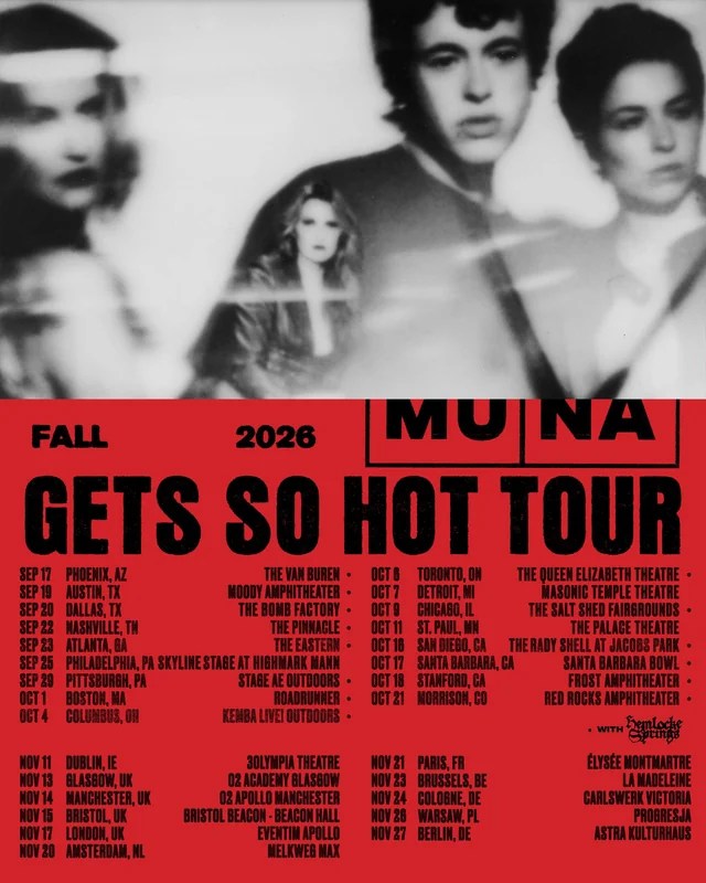 MUNA announce 2026 tour