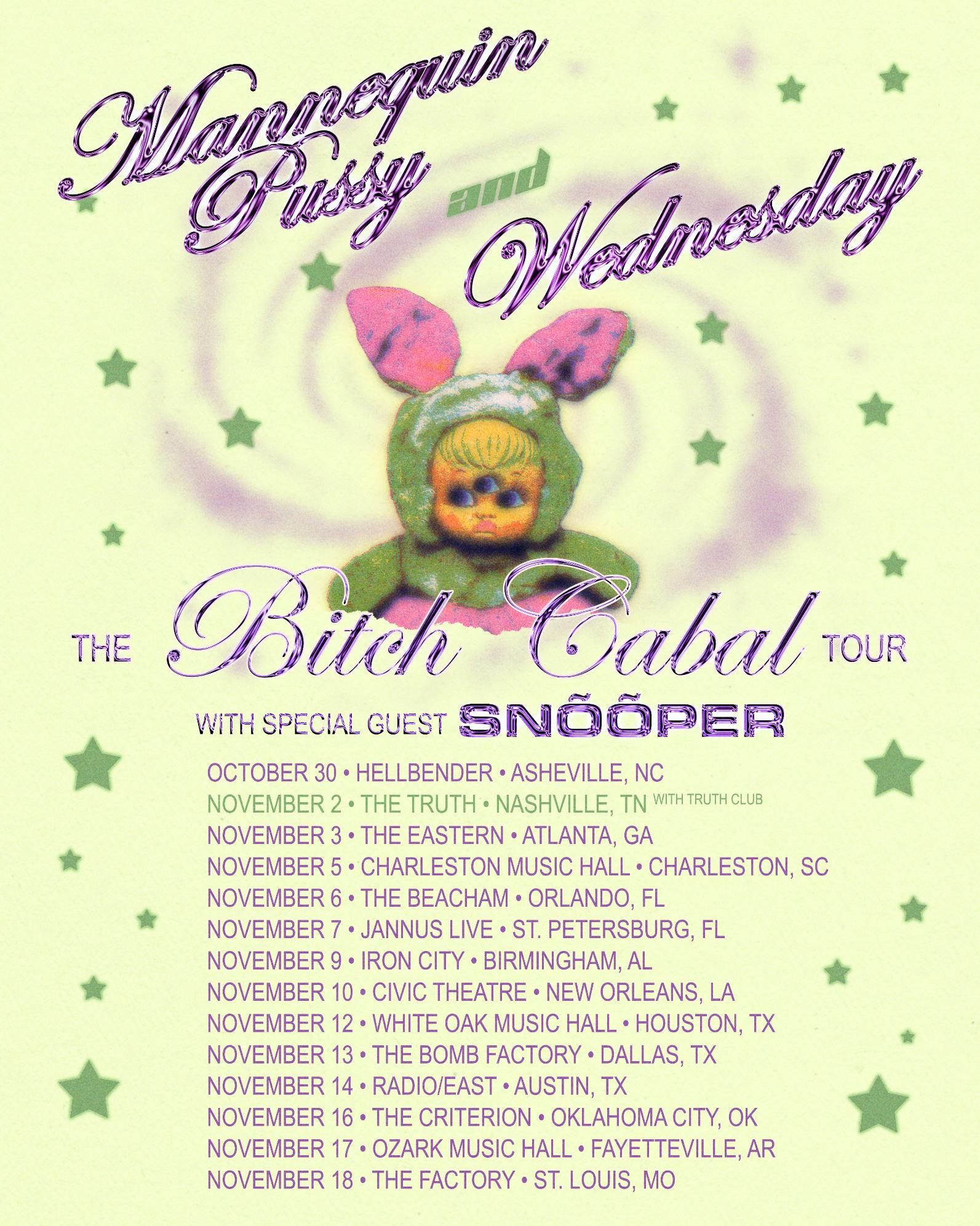 Wednesday and Mannequin Pussy unveil co-headline tour