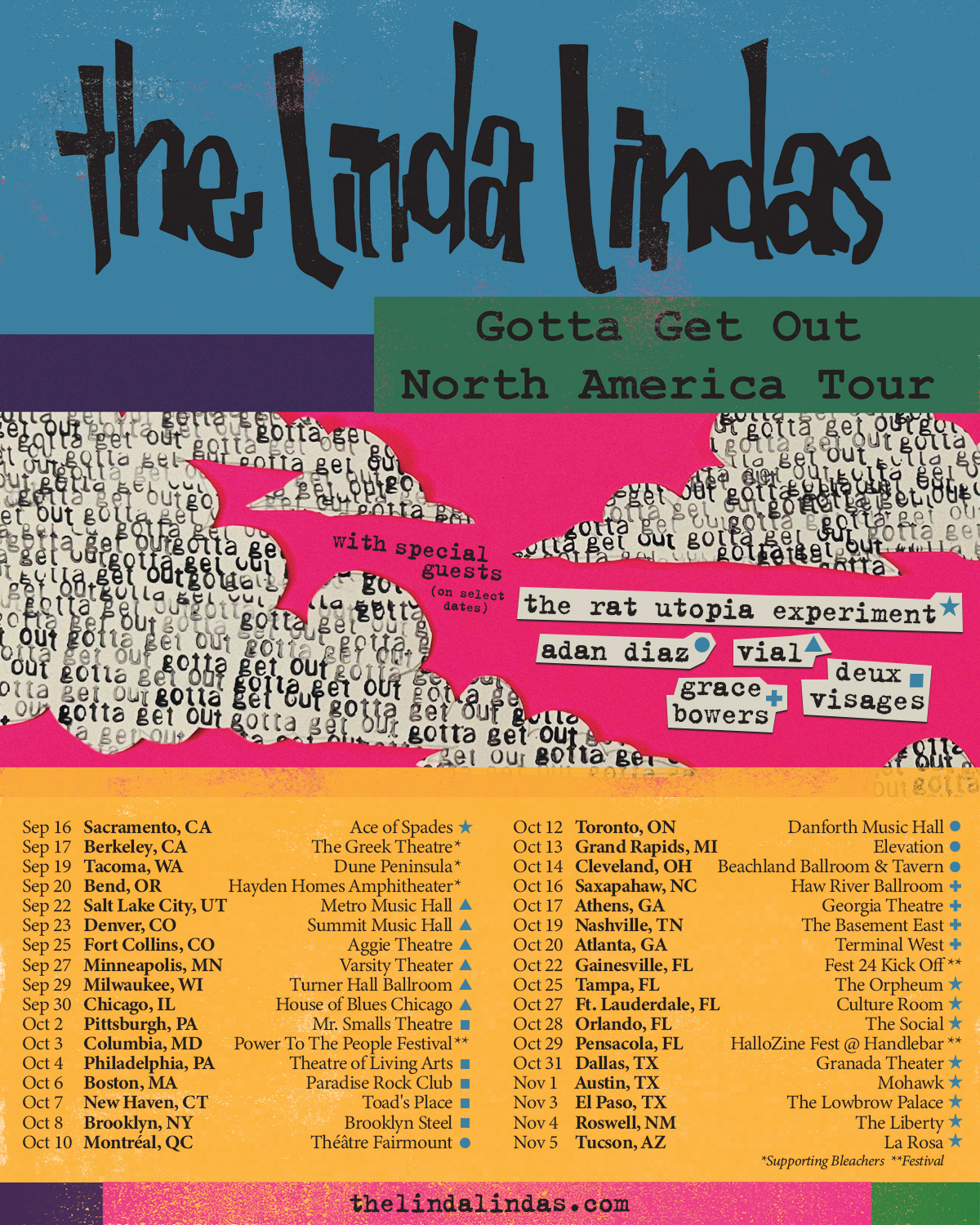 The Linda Lindas unveil 2026 headline tour The Linda Lindas unveil 2026 headline tour