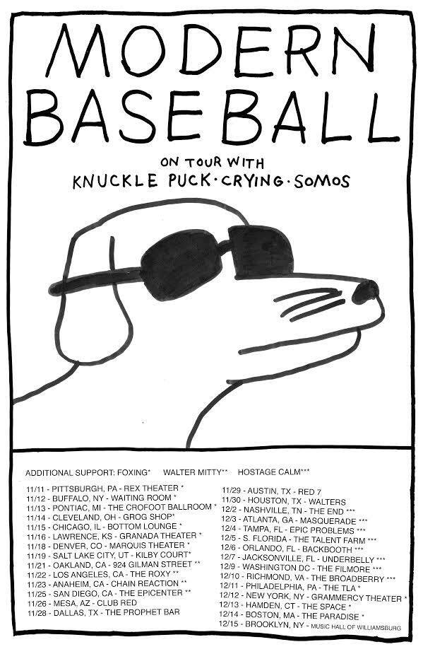 Modern Baseball Foxing 2014